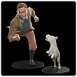 Adventures of Tintin Tintin and Snowy Life-Size Statues